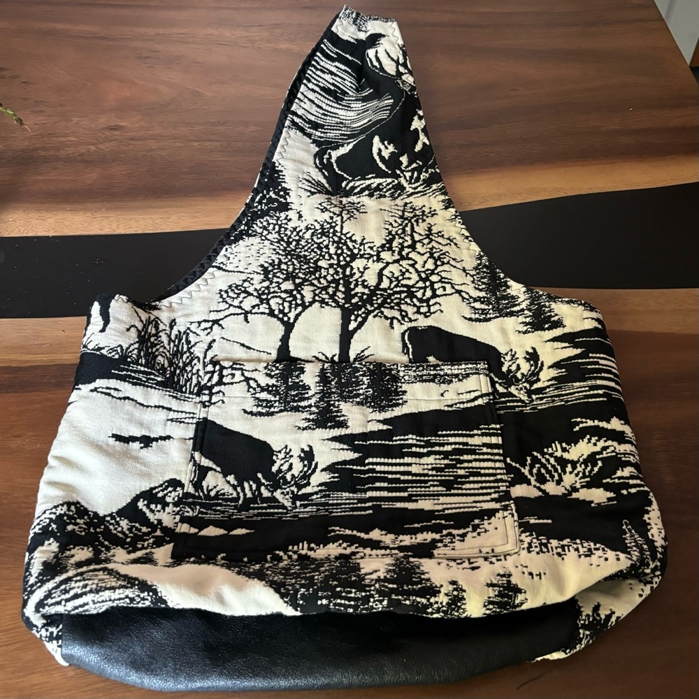 Homemade Tote Bag from Montana - Stag Theme